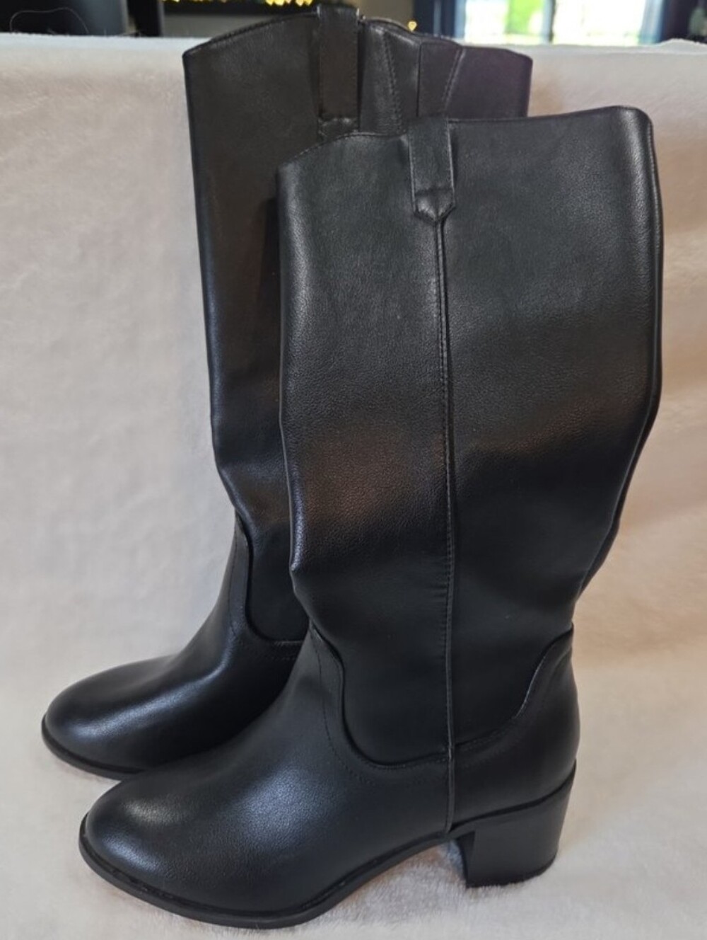New Lauren Conrad Black Boots Size 7.5